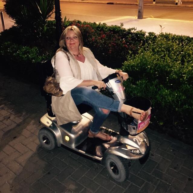 Scooter in Benidorm 