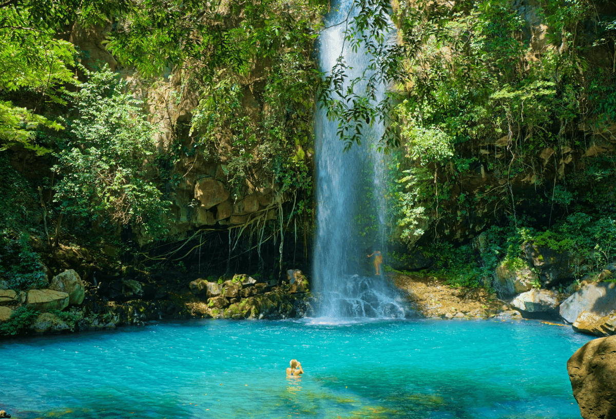 Waterfall in Costa Rica