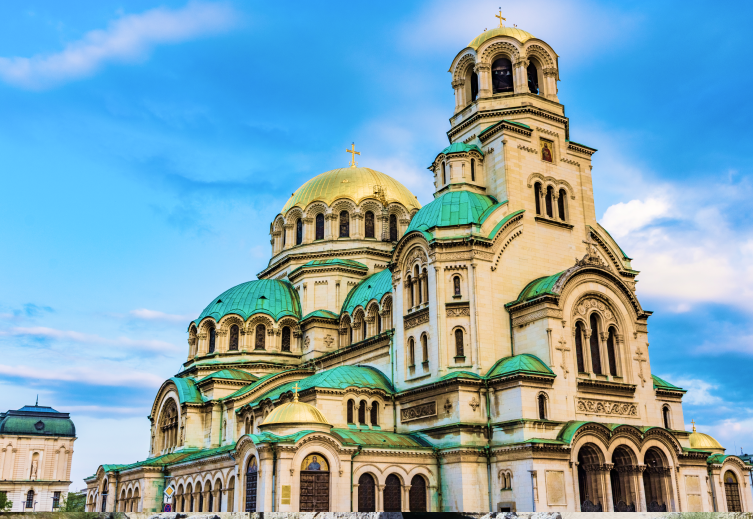 Aleksander Nevski Cathedral in Bulgaria