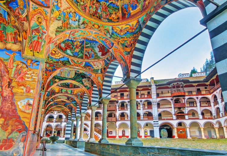 Rila Monastery in Bulgaria